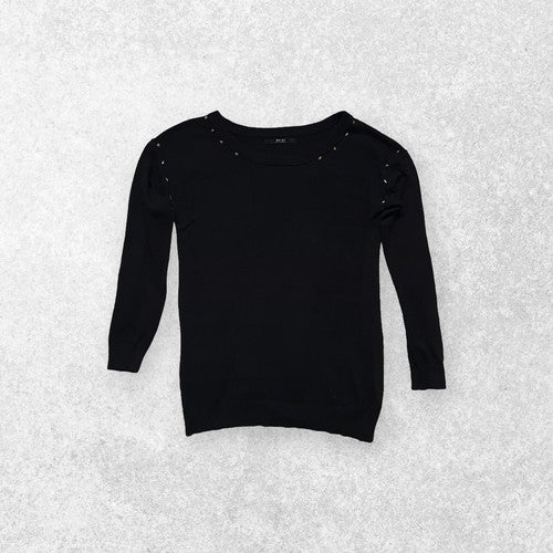 Guess Wonderful Long sleeved Embellished Logo Jumper Size XS