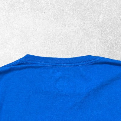 Champion Long Sleeve T-Shirt Blue Size XL Authentic Athleticwear Logo Top