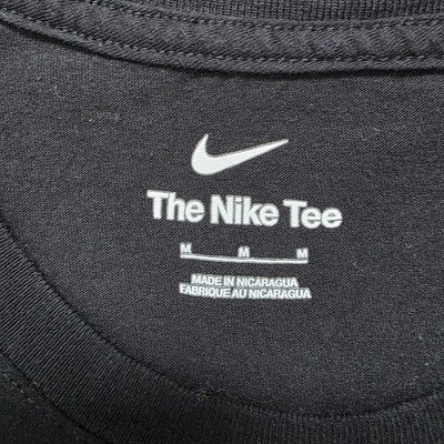 Nike Just Do It Black T-Shirt Size M | Graphic Logo Tee