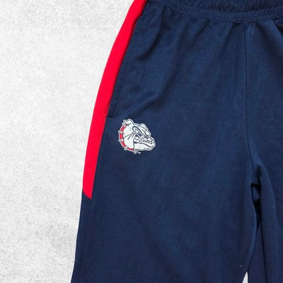 Nike Dri-Fit Joggers Navy & Red Small S W26β Inseam 29β Bulldogs Logo