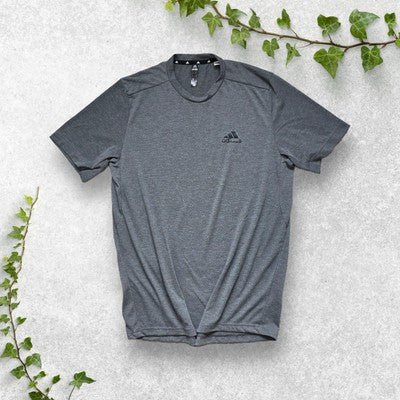 Adidas AEROREADY Primegreen Performance T-Shirt Grey Size M (21.5” P2P) – MT21