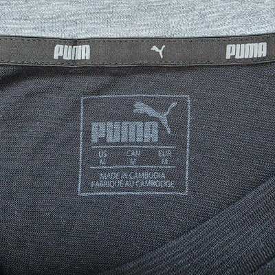 Puma Black DryCell Logo Sports T-Shirt β Size M β Lightweight Activewear Top