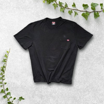 Wrangler Workwear Black Pocket T-Shirt – Size 2XL (50–52) – Made in El Salvador