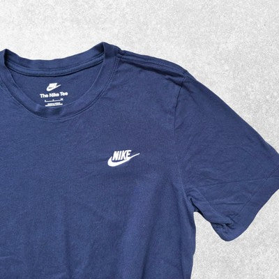 Nike The Nike Tee – Navy Blue T-Shirt – Size Small – Made in Jordan