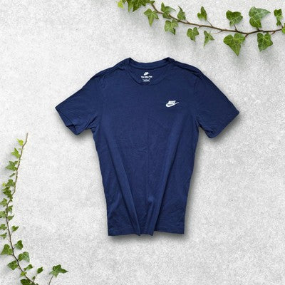 Nike The Nike Tee – Navy Blue T-Shirt – Size Small – Made in Jordan