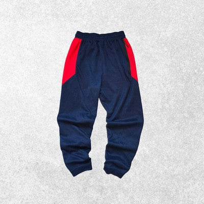 Nike Dri-Fit Joggers Navy & Red Small S W26β Inseam 29β Bulldogs Logo