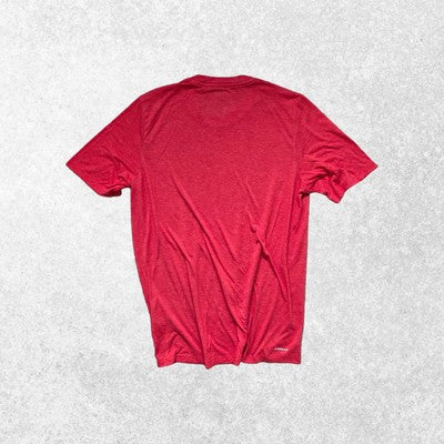 Adidas AEROREADY Primegreen T-Shirt Red Performance Tee Size M (20” P2P) MT22