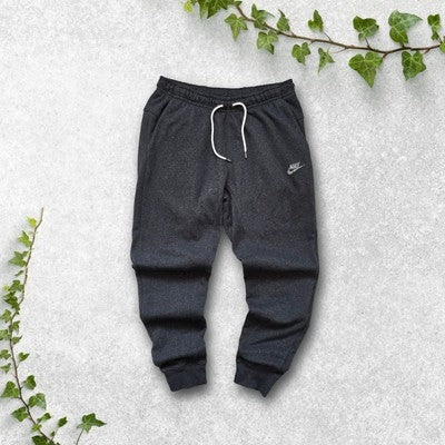 Nike Speckled Logo Joggers - Charcoal Grey - Size M - W30” Inseam 28”
