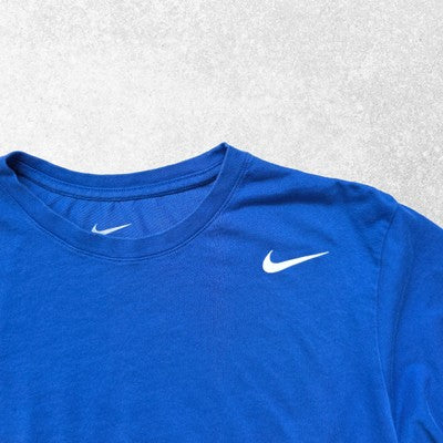 Nike Dri-Fit Crew Neck T-Shirt – Blue – Size XL Sku: MT 01