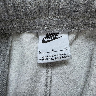 Nike Grey Joggers Size S Small Cuffed Sweatpants Cotton Blend W28 L27