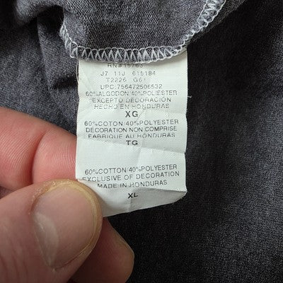 Champion Authentic Athletic Short Sleeve Logo T-shirt Grey Men's Size XL