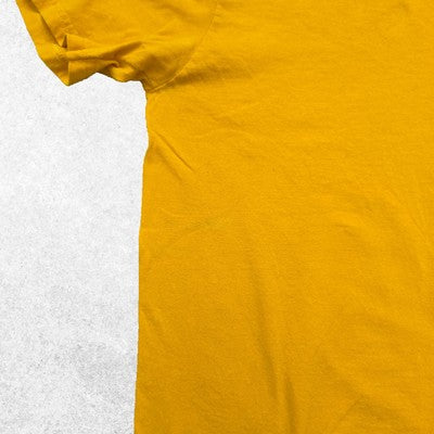adidas Women's Yellow Go-To Tee T-Shirt Size S Small Logo Casual Gym Activewear