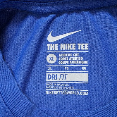 Nike Dri-Fit Crew Neck T-Shirt – Blue – Size XL Sku: MT 01