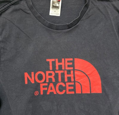 The North Face Navy Red Logo T-Shirt Small S