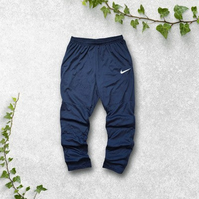 Nike Dri-FIT Navy Tapered Joggers Men's Size M | W28 L28 Sportswear Gym Track...