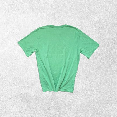 Levi's Green T-Shirt Relaxed Fit Logo Print Cotton Medium M