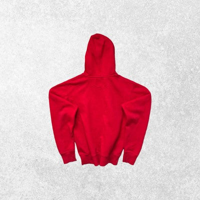 Champion Men's Hoodie Sweater Small Red Logo Activewear Outdoors