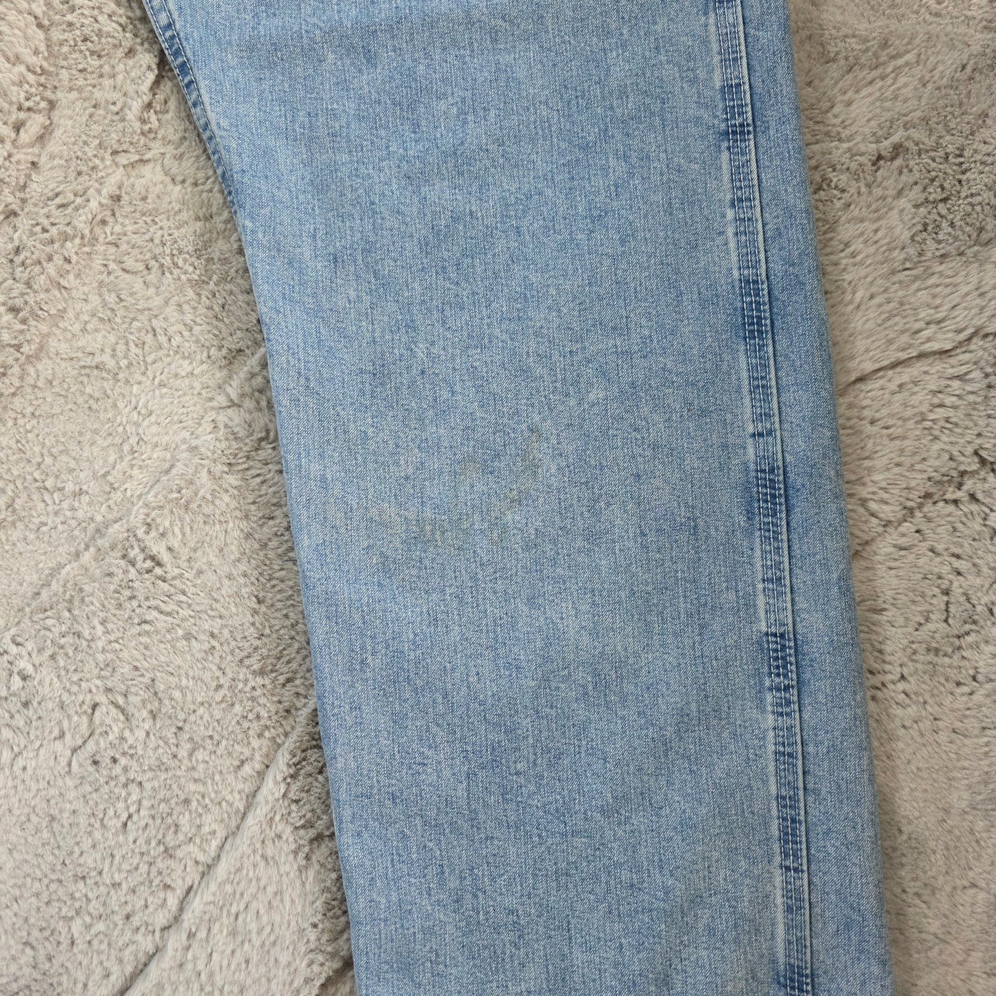 Lee carpenter relaxed fit blue denim jeans W40 L32 made in Mexico workwear