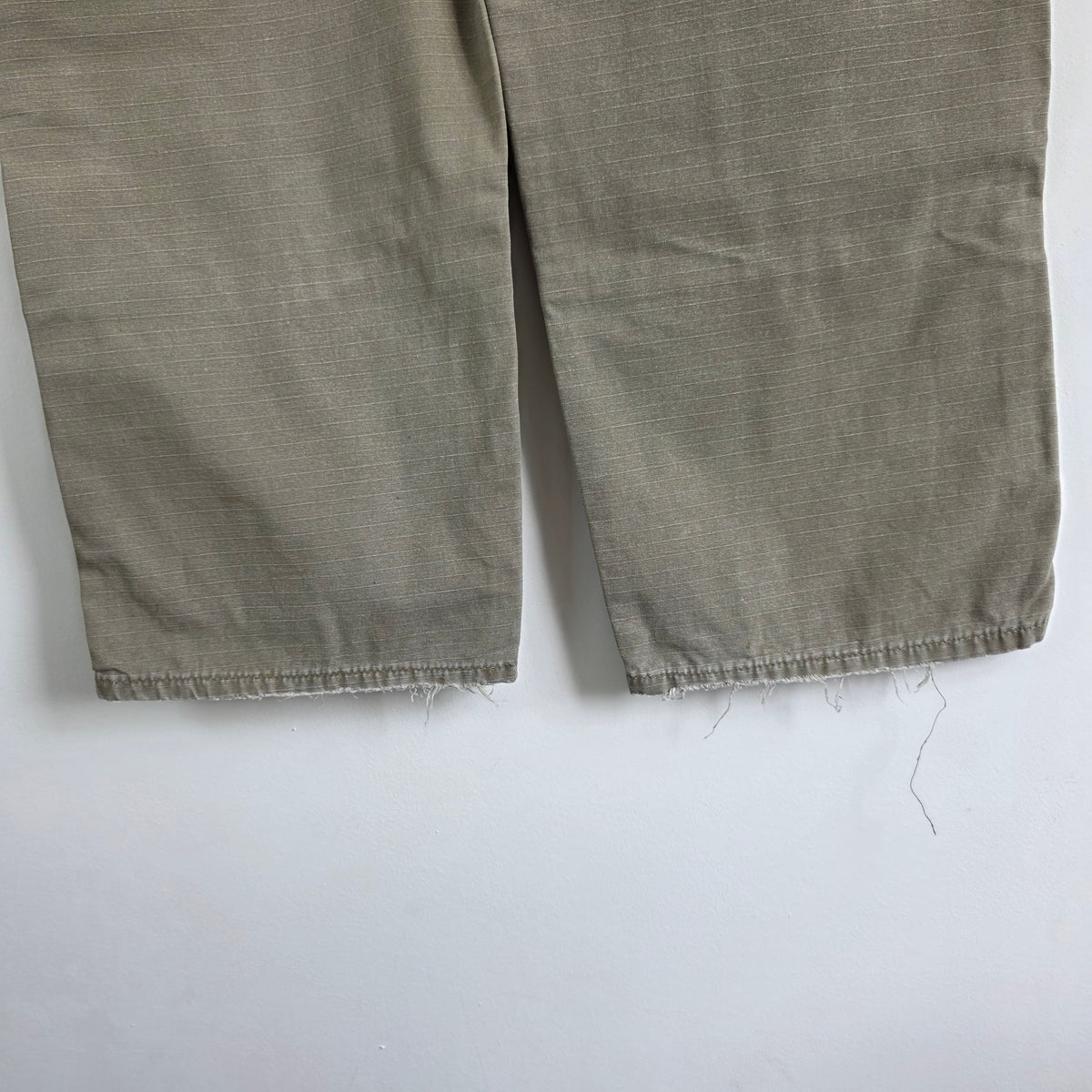 Wrangler Riggs Carpenter Trousers W36 L30 Relaxed Fit Beige Workwear Men’s
