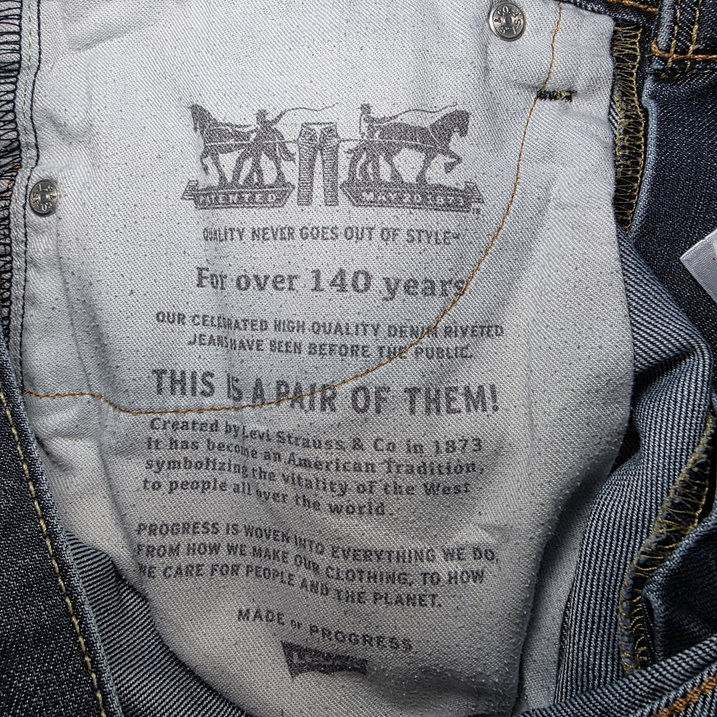 Levi's 513 Slim Straight Denim Jeans W31 L30