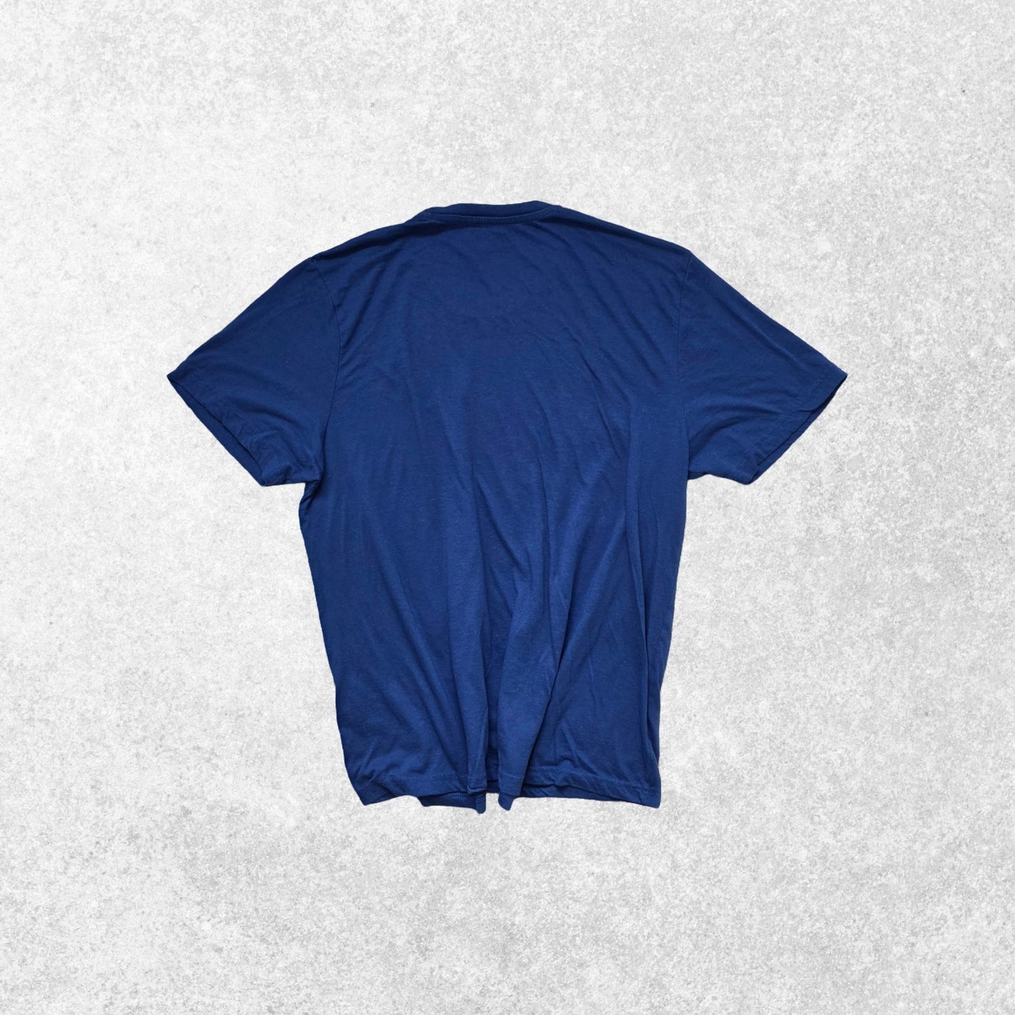 Reebok Sleepwear Navy Blue Logo T-Shirt Men's XL Cotton Casual Tee