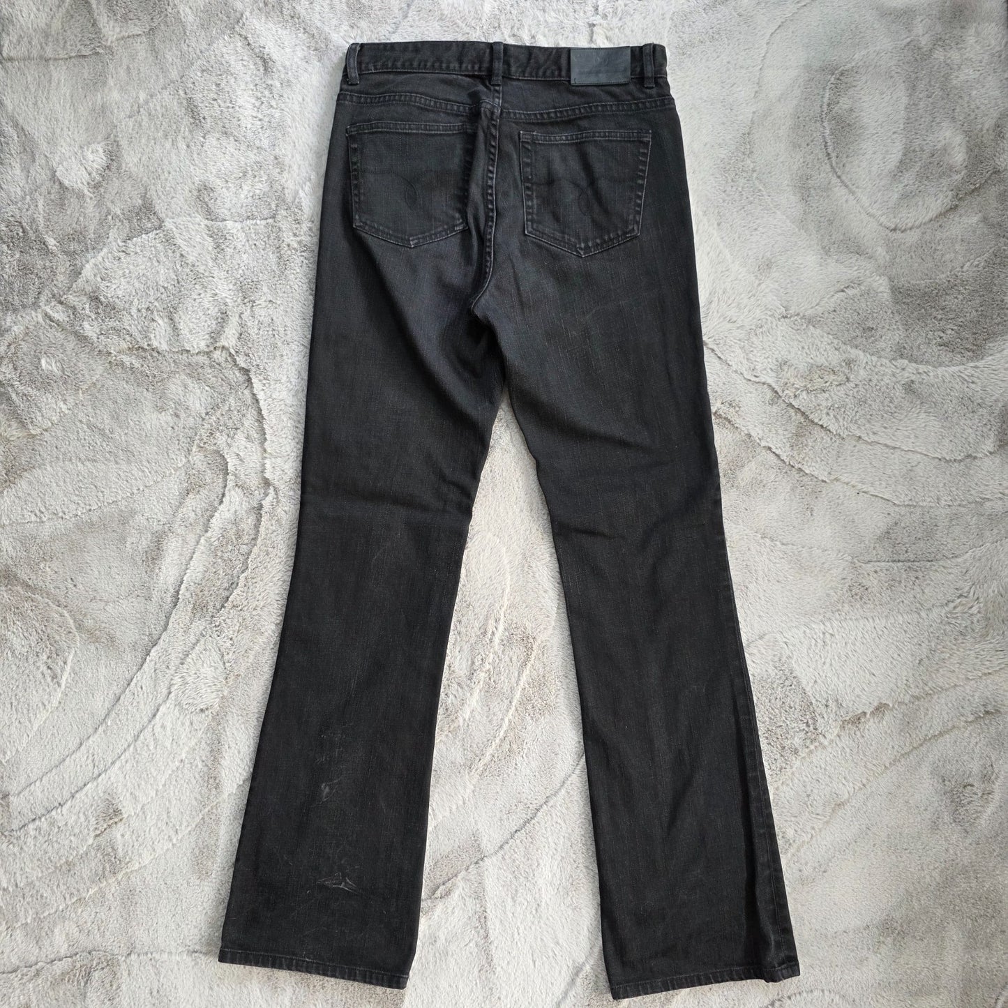 Lauren Ralph Lauren Black Bootcut Jeans Size US 4 UK 8 W28 L33 Stretch Denim