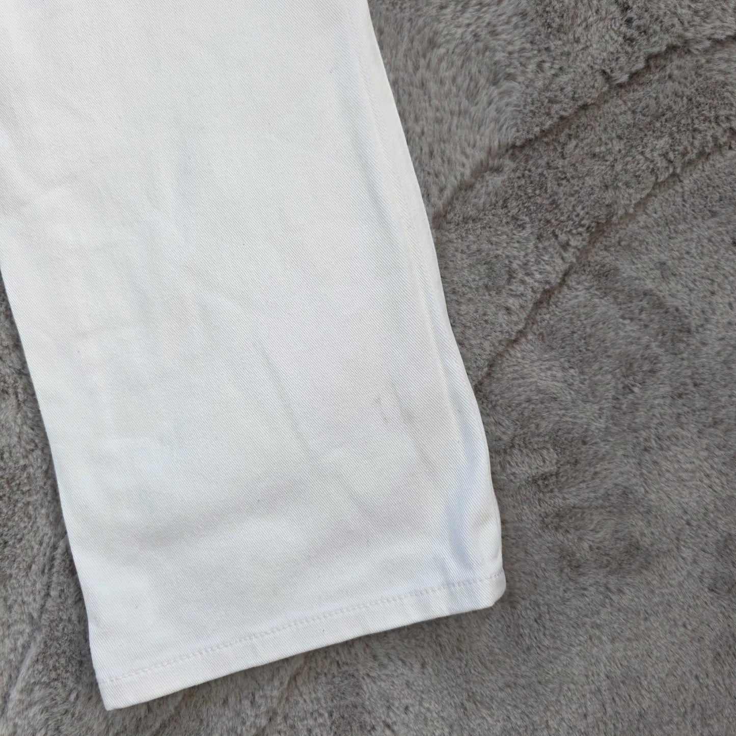 Lauren Ralph Lauren White Stretch Trousers W36 L29 US 14 UK 18 Cotton Blend
