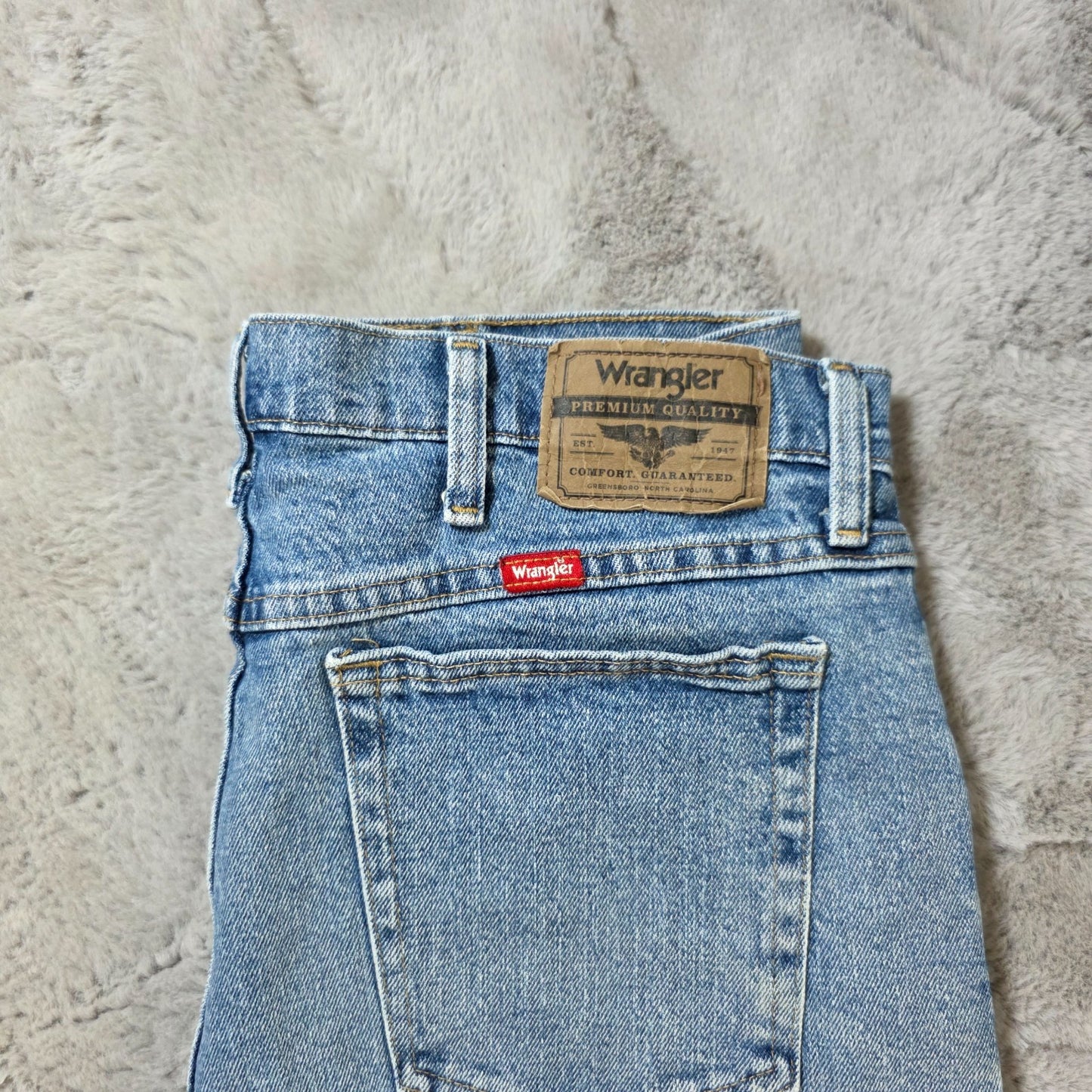 Vintage Wrangler Premium 1096FXVDB Straight Leg Jeans W34 L32 Made in Mexico
