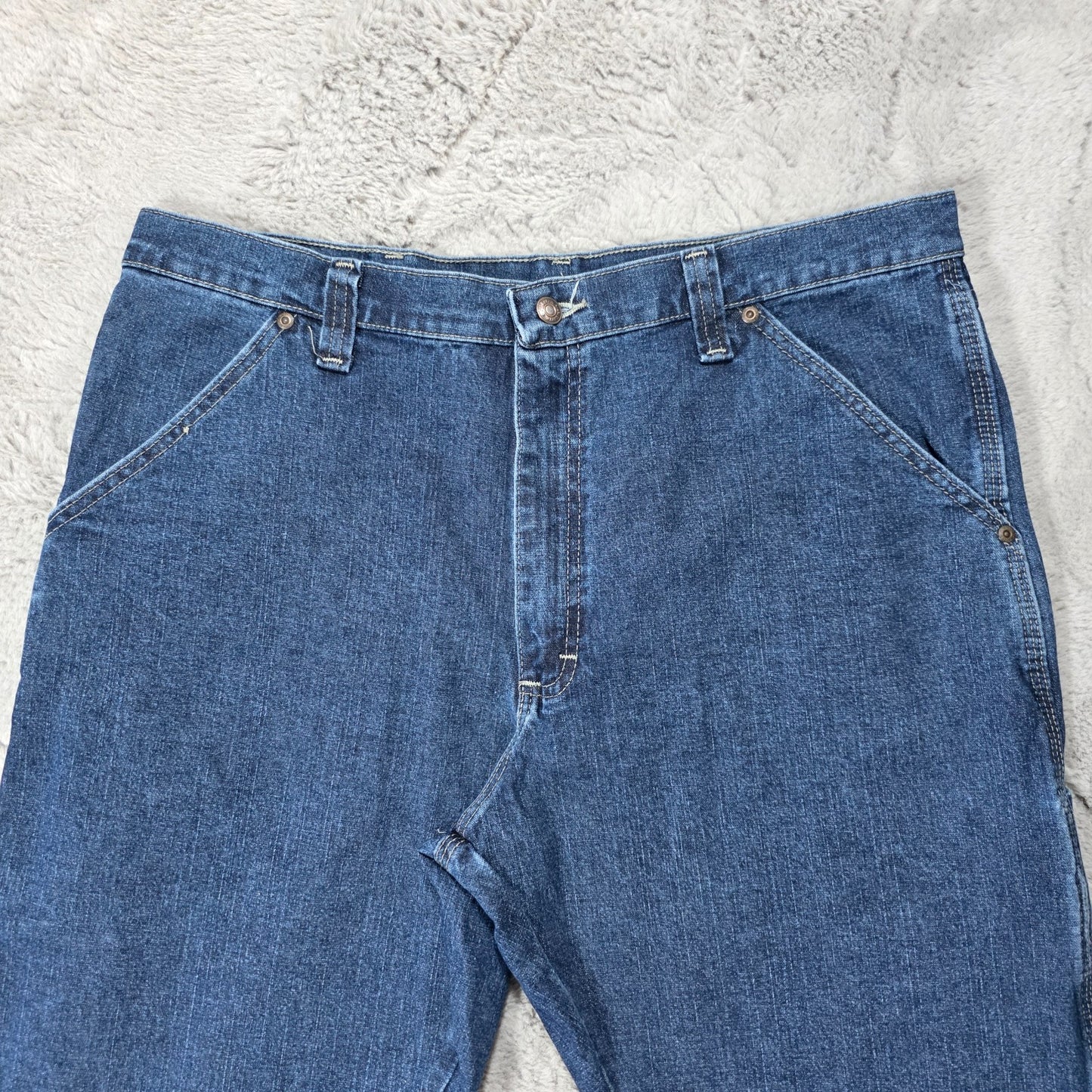 Wrangler Carpenter Jeans 1094LXWDV Blue Straight Leg W36 L32 Men’s Nicaragua