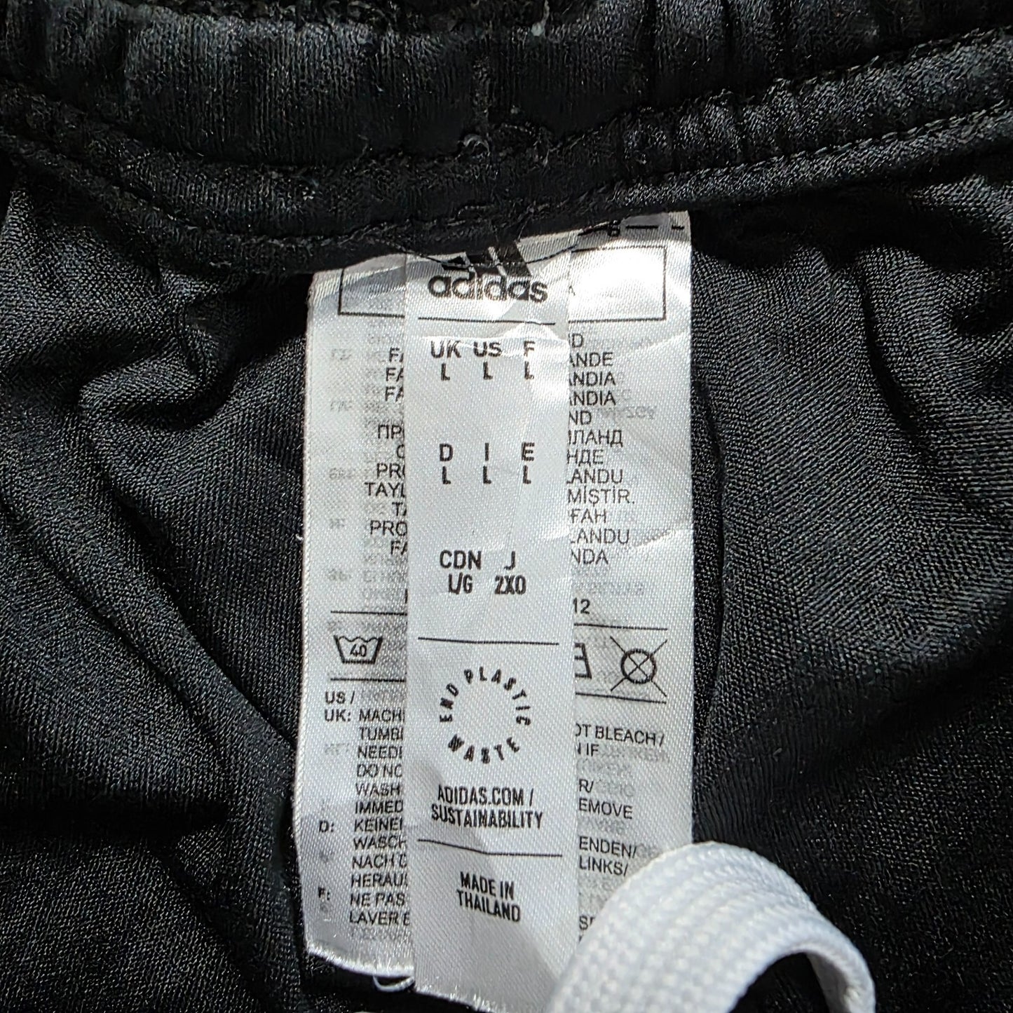 Adidas Aeroready Black Sports Shorts Size L | Drawstring Waist | W27 L16