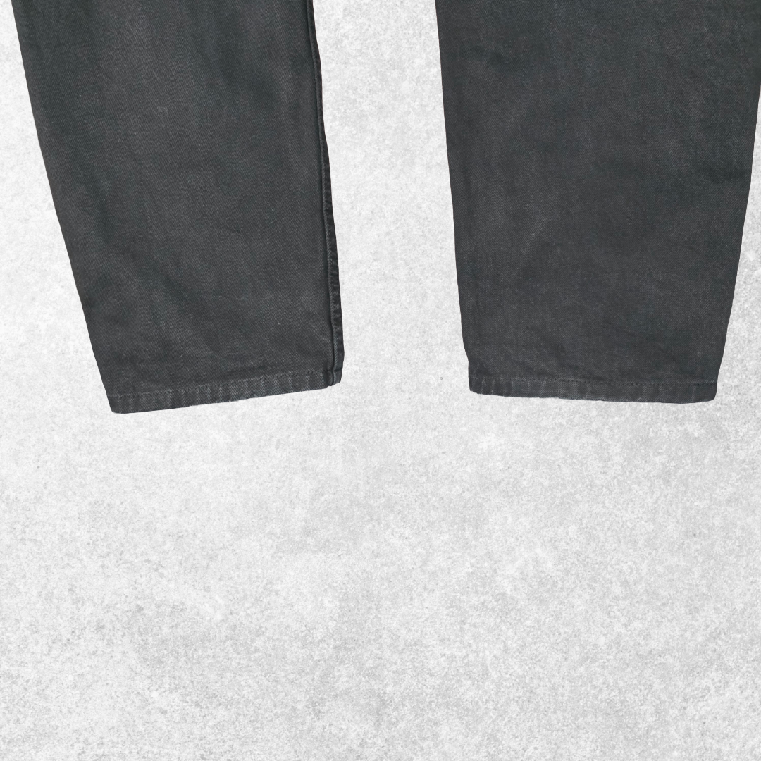 Vintage Levi’s 501 Jeans W31 L32 (Tag W32 L36) Black Button Fly Men’s