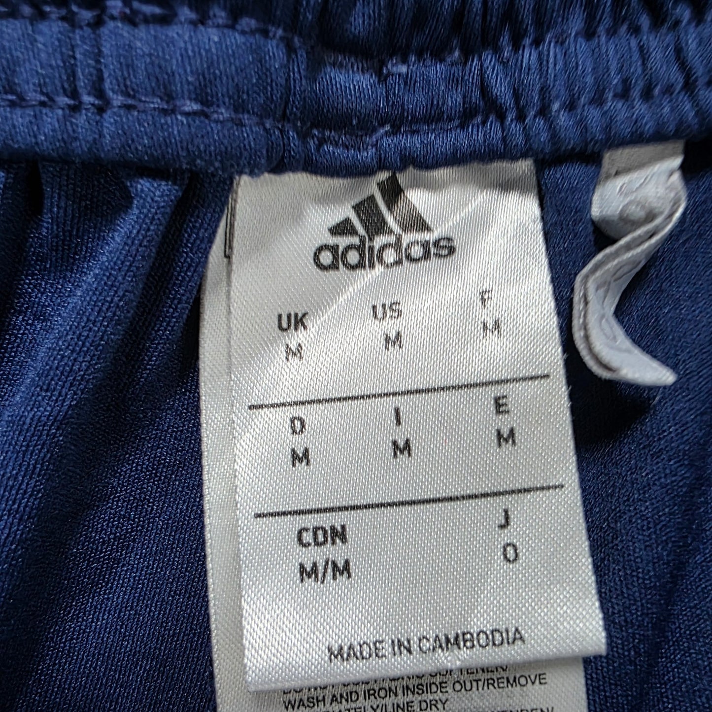 Adidas ClimaCool Navy Sports Shorts Size M W27 Gym Training Lightweight Breathab