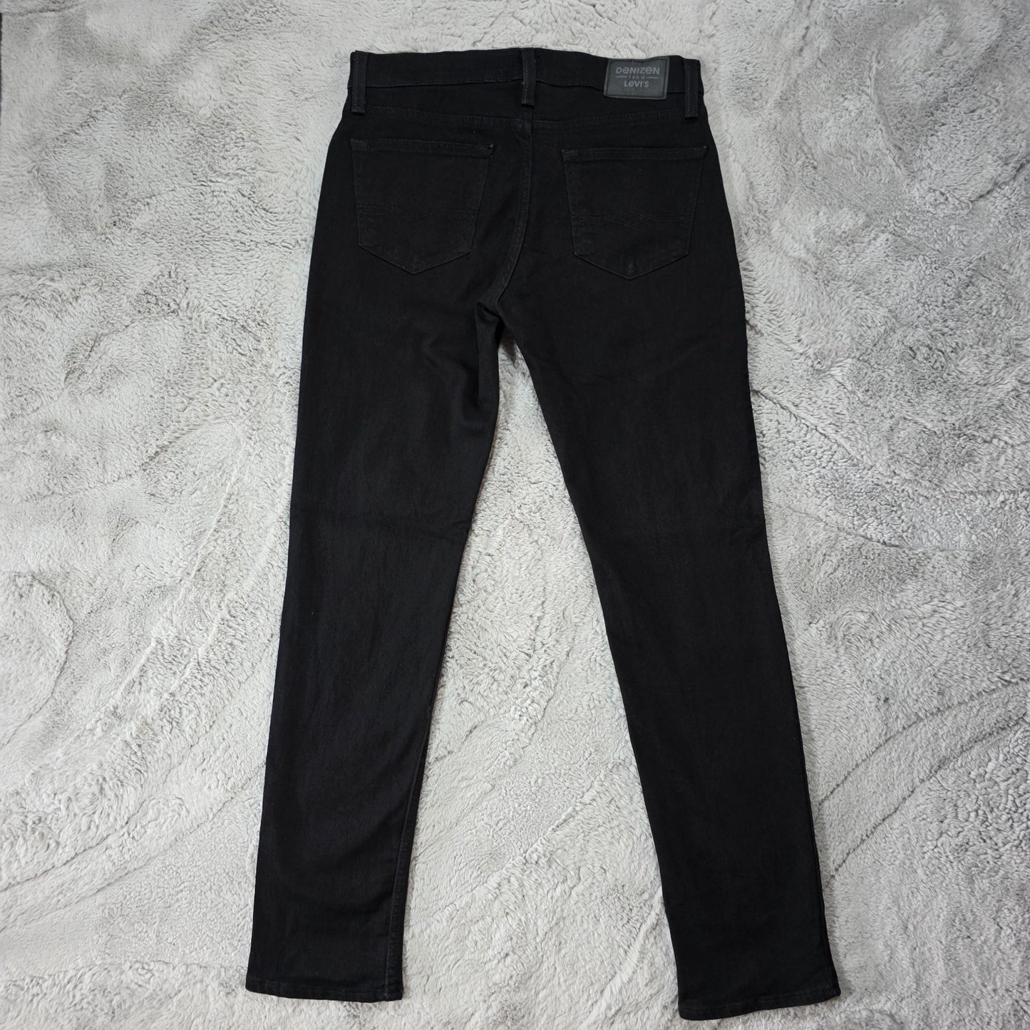 Levi Denizen 216 Slim Black Jeans W30 L32 – Stretch Denim