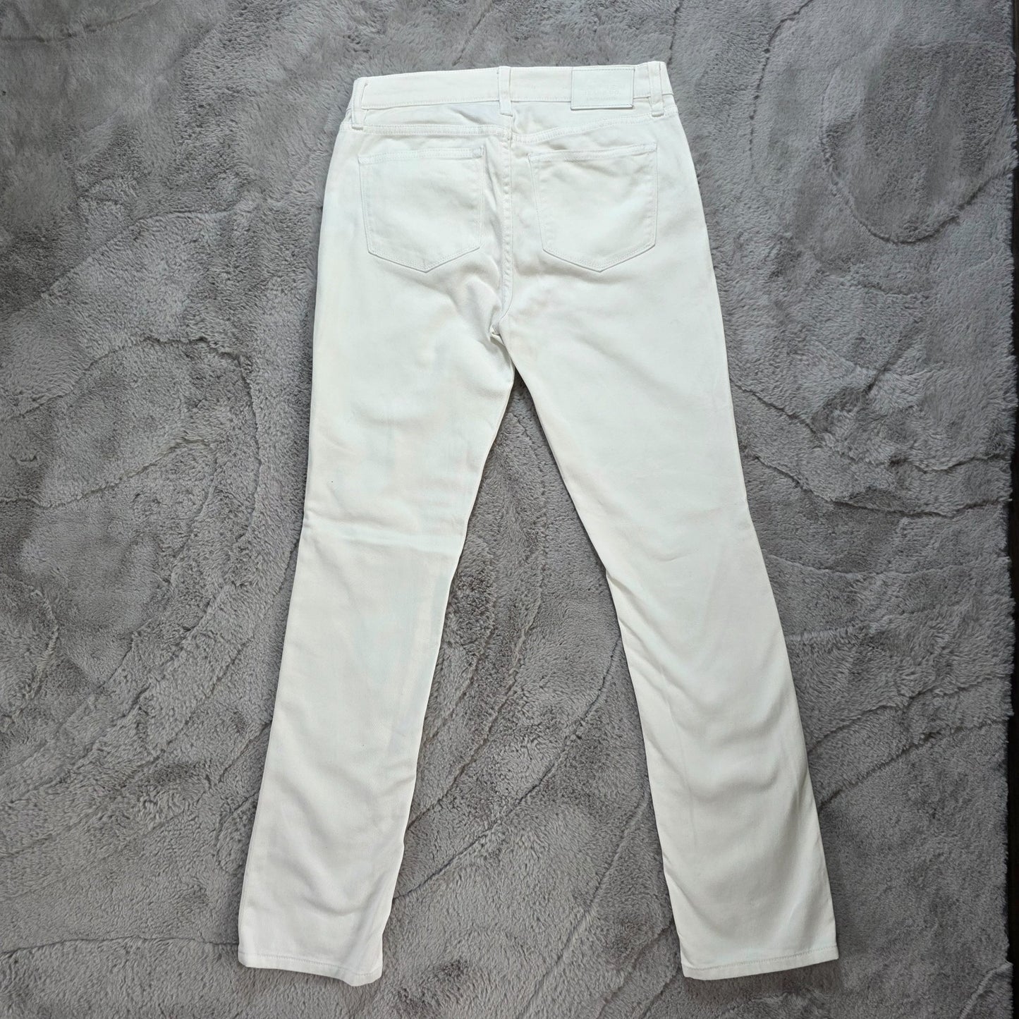 Lauren Jeans Co. Ralph Lauren White Classic Straight Trousers Women’s Size UK 6
