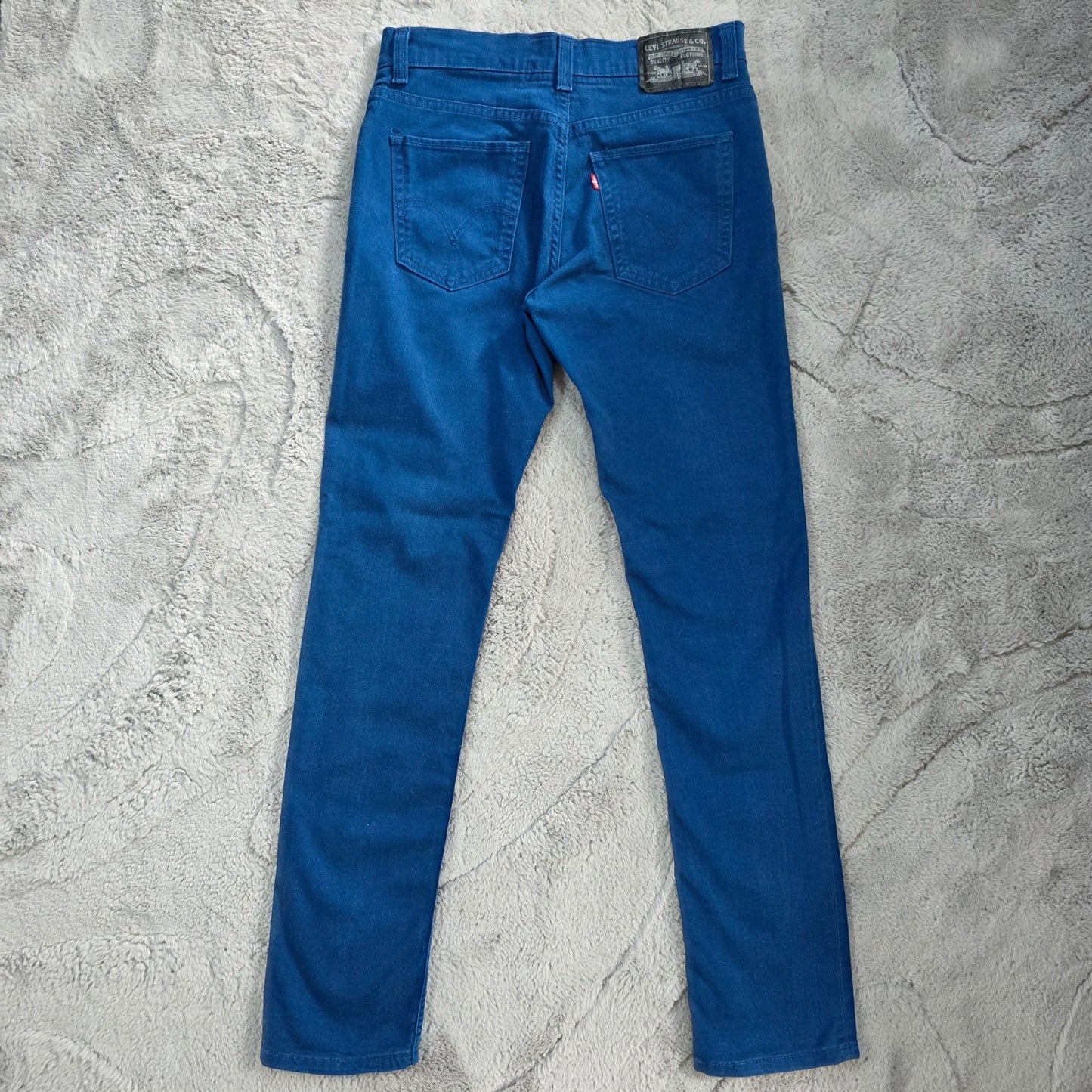 Levi’s 510 Jeans Men’s W32 L32 Bright Blue Super Skinny Vintage Mexico