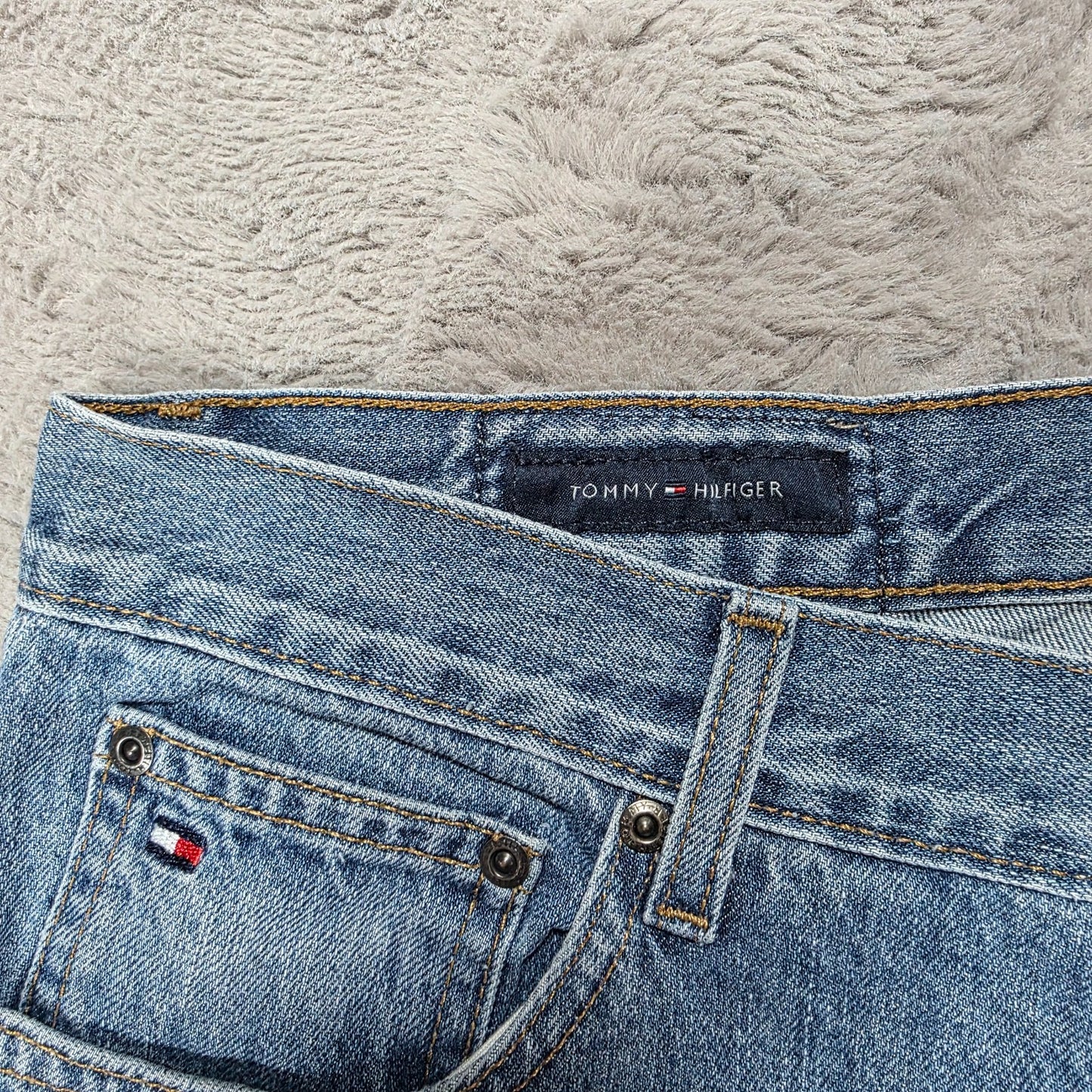Tommy Hilfiger Freedom Y2K Blue Straight Leg Jeans W34 (36) L34 Men’s Mexico