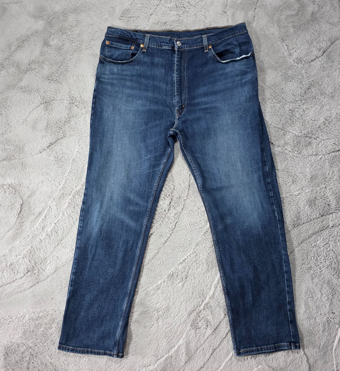 Levi’s 505 Straight Leg Blue Jeans W40 L32 – Classic Stretch Denim
