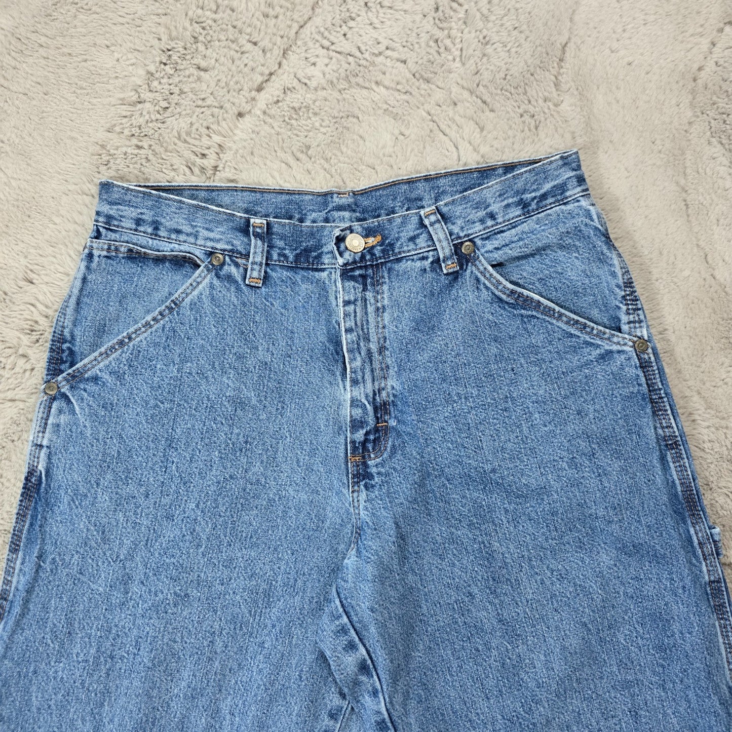 Wrangler Carpenter Jeans 94LSWVD 94LWPVD Blue Straight Leg W30 L30 Men’s Mexico