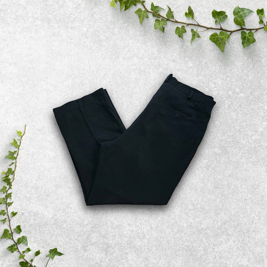 Lauren Ralph Lauren Women’s Plus Size Black Formal Tailored Trousers US 16 UK 20