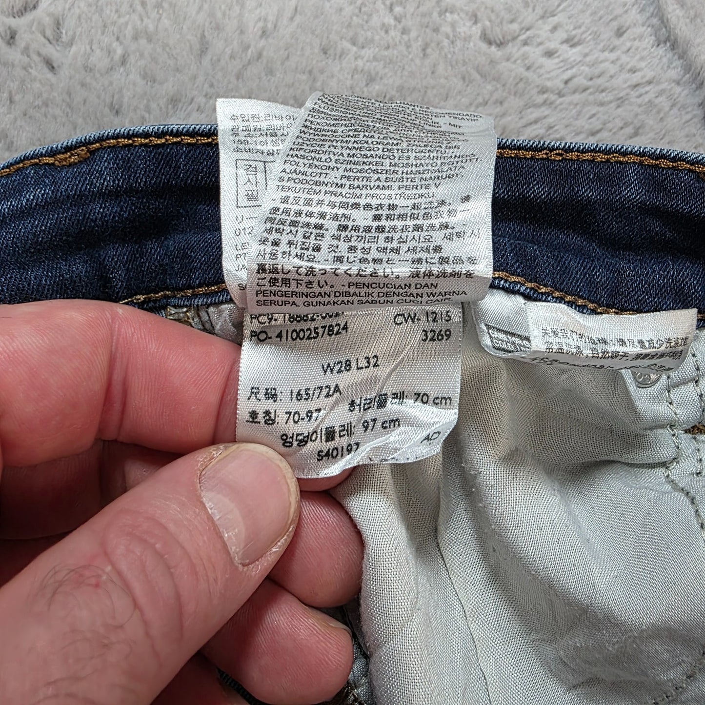Levi's 721 High Rise Skinny Jeans W28 L30 β Women's β Few Marks β Blue Denim