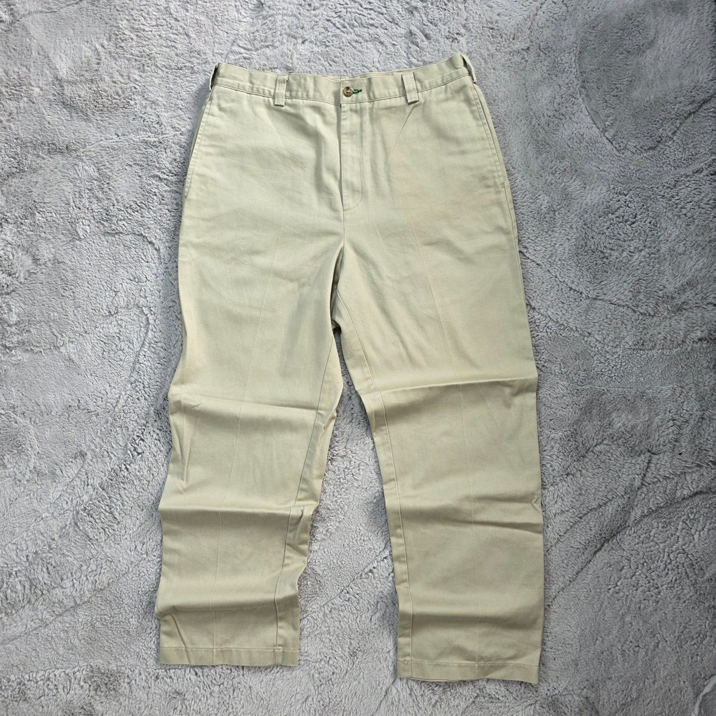 Tommy Hilfiger Beige Chino Trousers W34 L30 Men’s Made in Dominican Republic