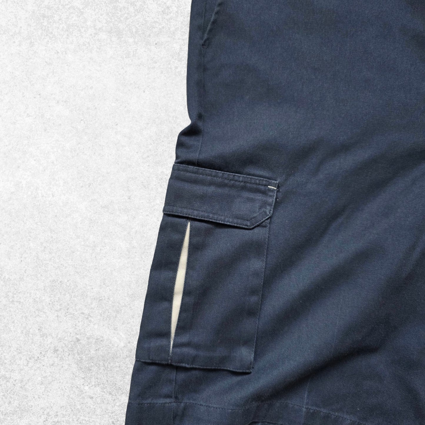 Dickies WR513DN Navy Blue Cargo Shorts W40 Workwear Utility Heavyweight Guatemal
