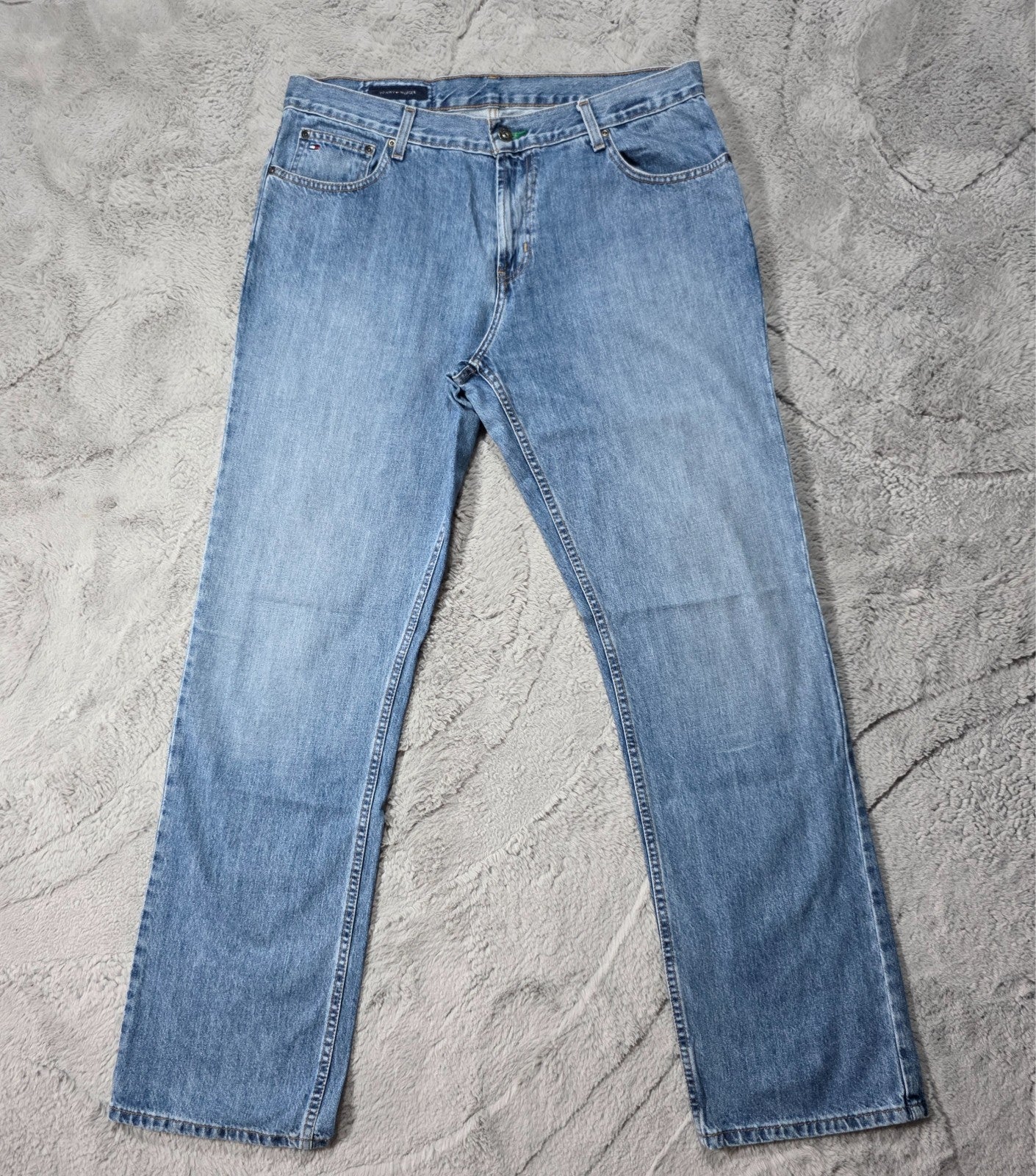 Tommy Hilfiger Freedom Y2K Blue Straight Leg Jeans W34 (36) L34 Men’s Mexico