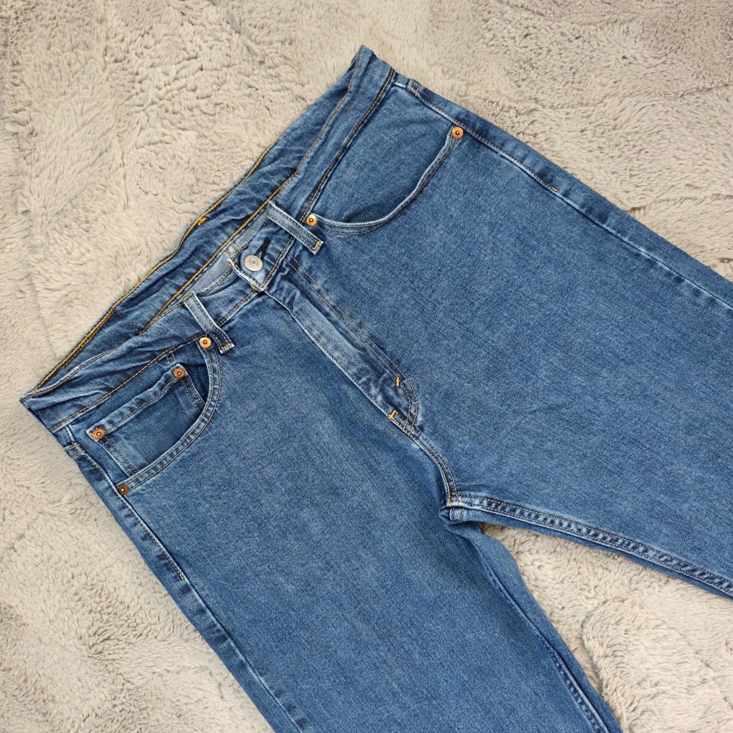 Levi’s 505 men’s straight leg jeans blue W34 L32