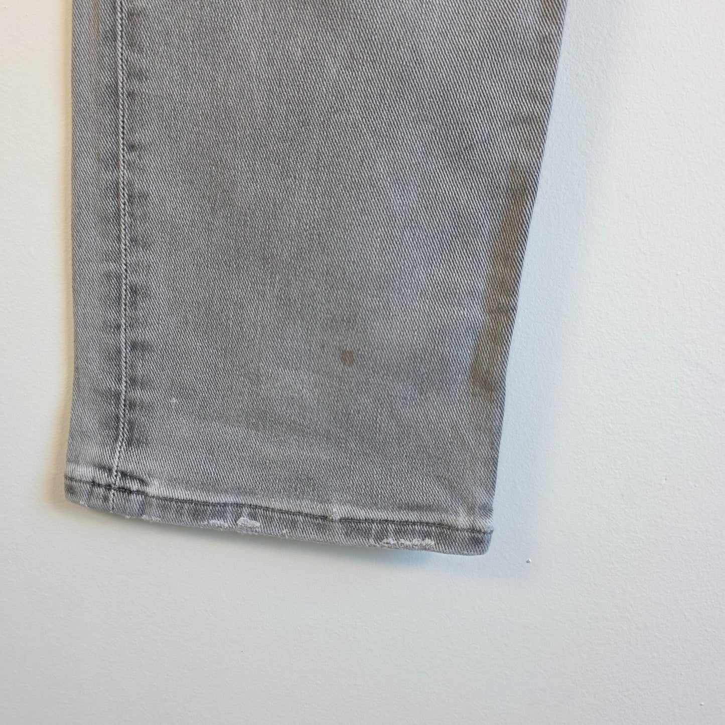 Tommy Hilfiger Mercer Jeans W32 L32 Grey Straight Fit Stretch Men's Denim