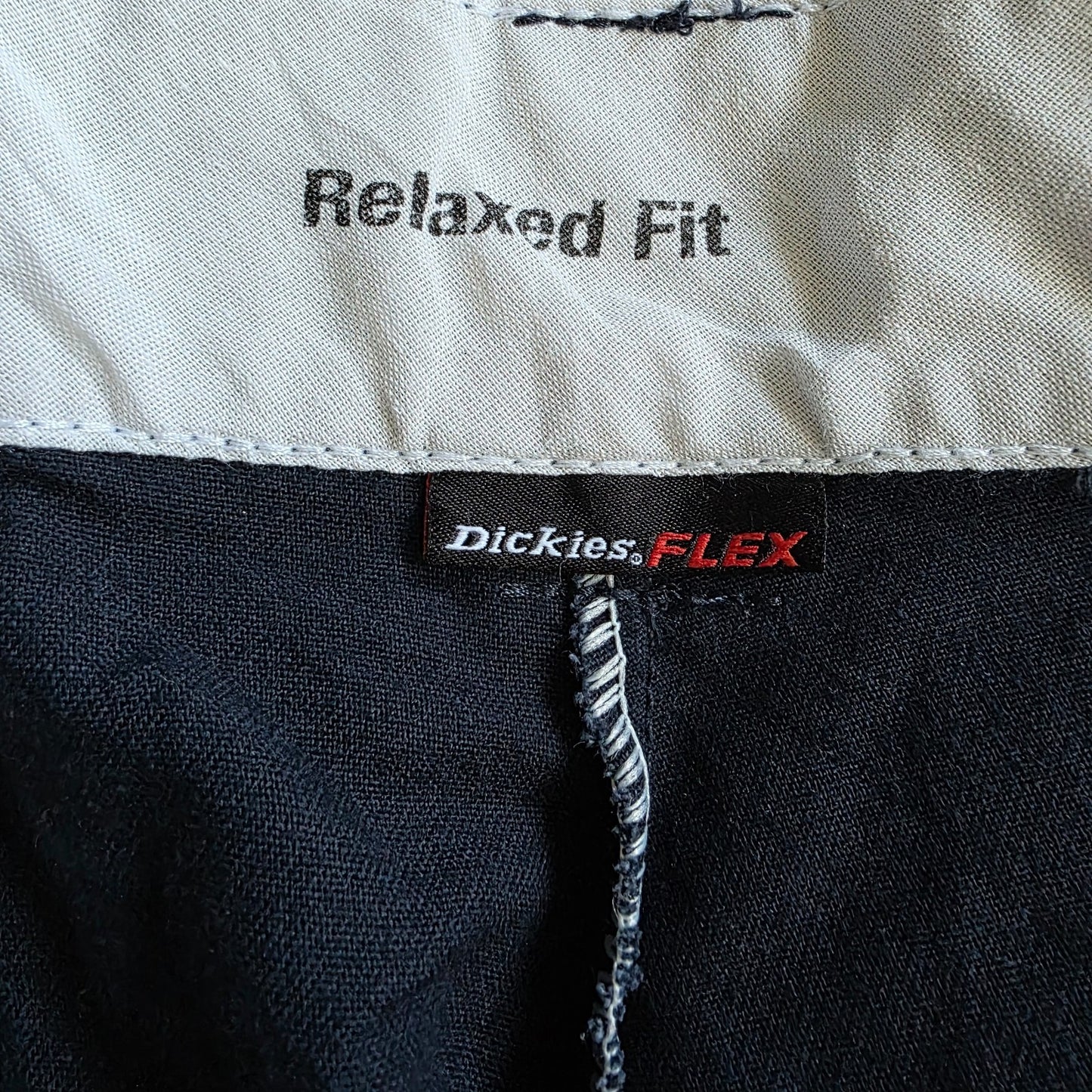 Dickies FLEX Navy Blue Work Shorts W36 Relaxed Fit Utility Style Stretch Fabric