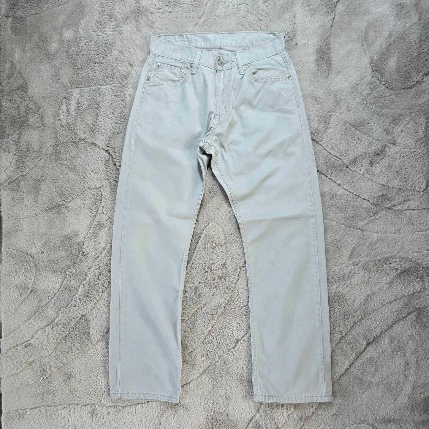 Levi's 514 Slim Straight Light Blue Chino Style Jeans W29 L30 White Tab