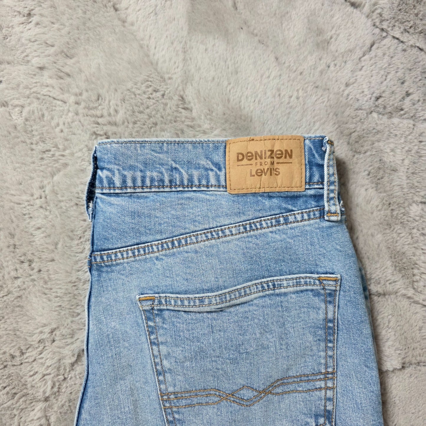 Denizen from Levi's 231 Athletic Fit Jeans W33 L32 Stonewash Stretch Denim