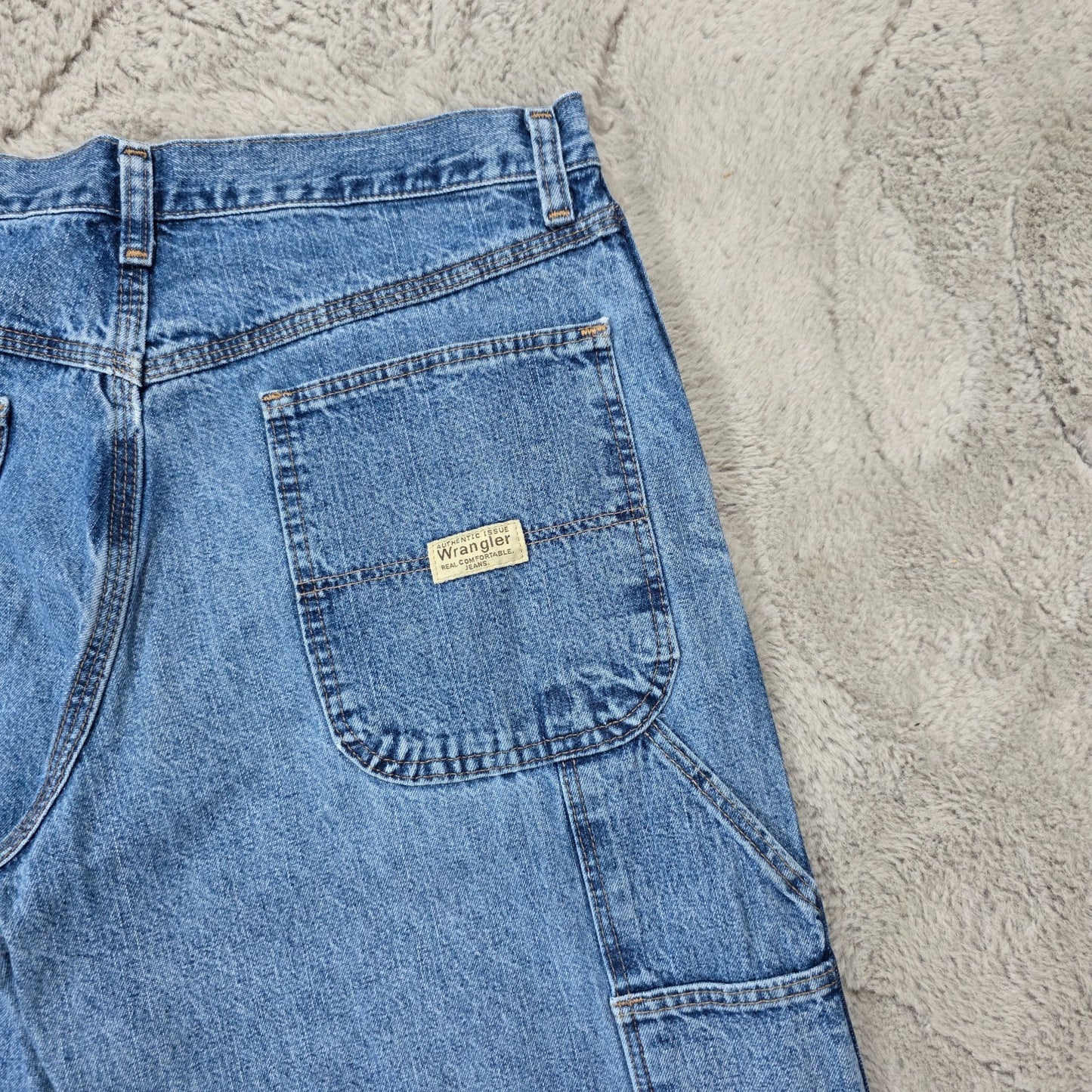 Wrangler Carpenter Jeans 94LSWVD 94LWPVD Blue Straight Leg W30 L30 Men’s Mexico