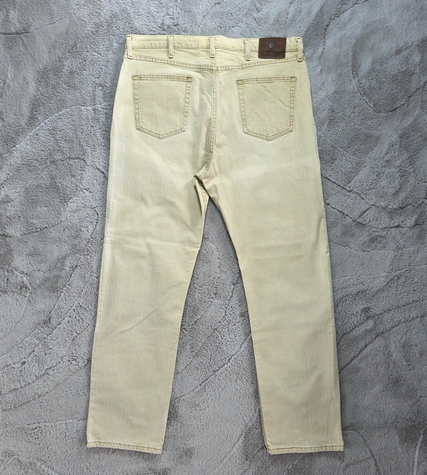 Wrangler Vintage 9WRGAKH Regular Fit Jeans Men's Beige W40 L32 Made in Mexico